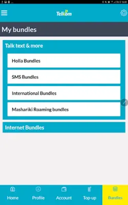 My Telkom android App screenshot 2