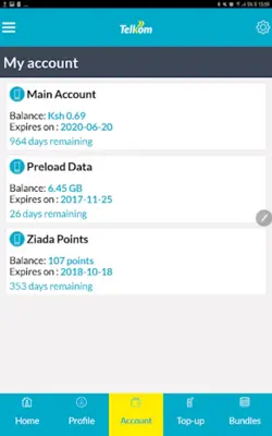 My Telkom android App screenshot 3